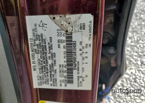 2013 Ford Fusion Se from USA, damaged, VIN 3FA6P0HR5DR104083